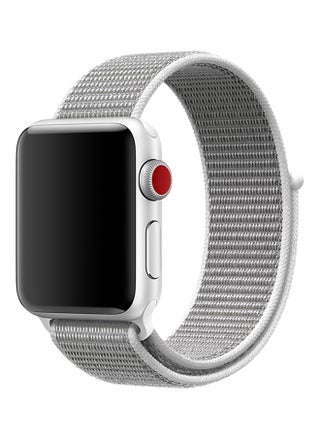Replacement Band For Apple Watch Series 1/2/3 38mm Seashell - v1528789167/N15067280A_1
