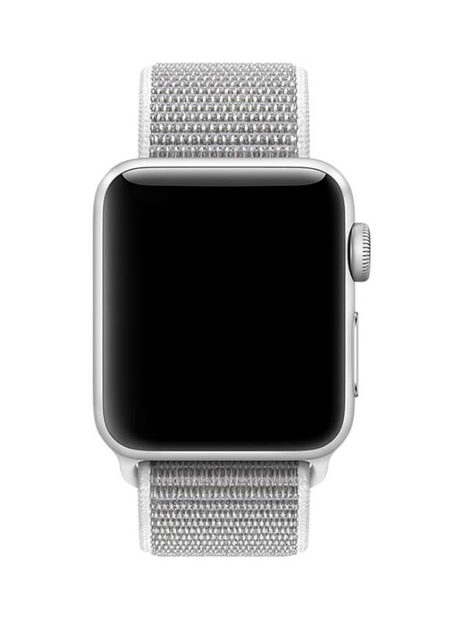 TraMx - Replacement Band For Apple Watch Series 1/2/3 38mm Seashell - Image 1