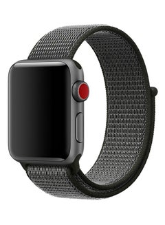 TraMx Replacement Band For Apple Watch Series 1/2/3 42mm Grey/Black  - Image 1