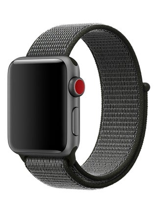 Replacement Band For Apple Watch Series 1/2/3 42mm Grey/Black - v1528789170/N15067291A_1