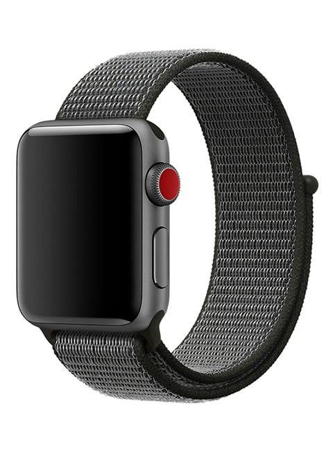 Replacement Band For Apple Watch Series 1/2/3 42mm Grey/Black