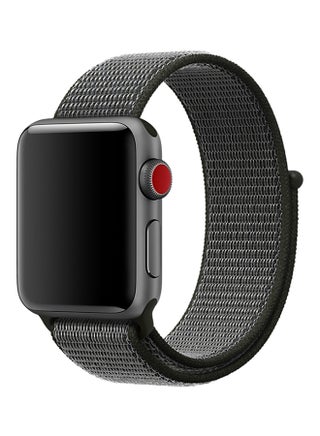 Replacement Band For Apple Watch Series 1/2/3/4/5 38mm Grey/Black - v1528789171/N15067290A_1