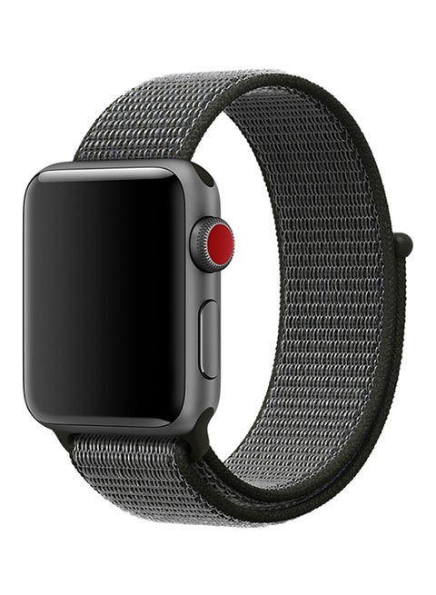 Replacement Band For Apple Watch Series 1/2/3/4/5 38mm Grey/Black