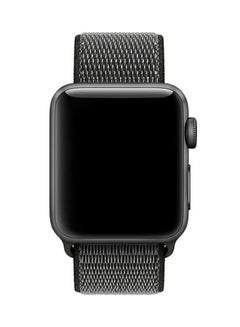 TraMx Replacement Band For Apple Watch Series 1/2/3 42mm Grey/Black  - Image 2