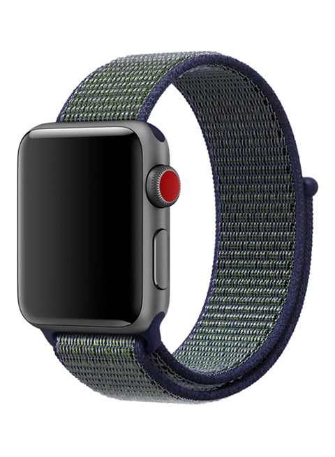 Replacement Band For Apple Watch Series 1/2/3 42mm Midnight Fog