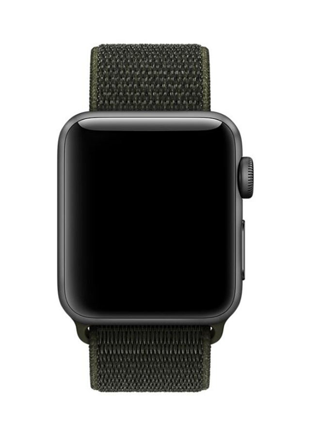 TraMx - Replacement Band For Apple Watch Series 1/2/3 38mm Cargo Khaki - Image 1