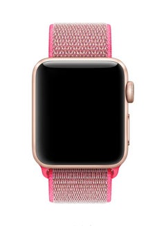 TraMx Replacement Nylon Band For Apple Watch Series 1/2/3 38mm Pink  - Image 3