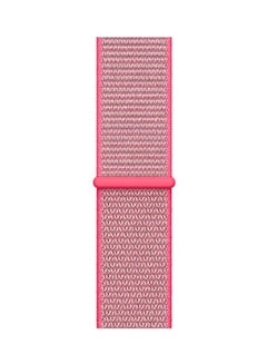TraMx Replacement Nylon Band For Apple Watch Series 1/2/3 38mm Pink  - Image 2