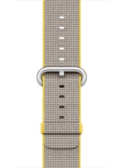 TraMx Replacement Band For Apple Watch Series 1/2/3 38mm Yellow/Grey  - Image 4