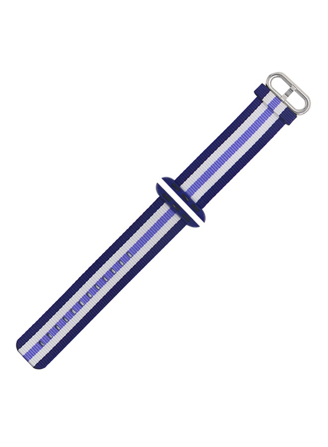 TraMx Replacement Band For Apple Watch Series 1/2/3 42mm Blue/White - Image 5