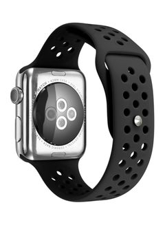 TraMx Replacement Band For Apple Watch Series 1/2/3 42mm Black  - Image 1