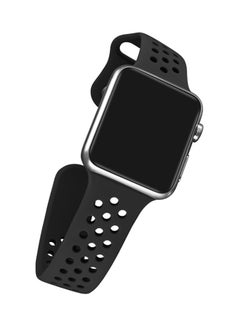 TraMx Replacement Band For Apple Watch Series 1/2/3 42mm Black  - Image 3