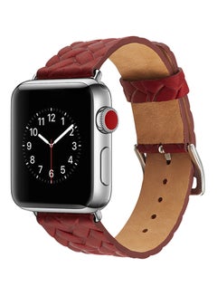 TraMx Replacement Band For Apple Watch Series 1/2/3 38mm Red  - Image 2