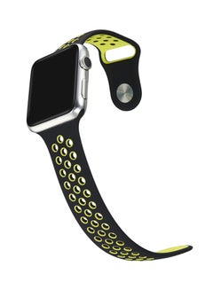 XC056 Replacement Band For Apple Watch 38mm Black/Green - v1528789465/N15067444A_4