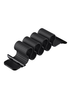 TraMx Stainless Steel Replacement Band For Apple Watch Series 1/2/3 - 42mm Black  - Image 3