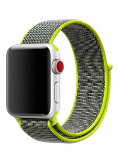 Replacement Band For Apple Watch Series 1/2/3 42mm Grey/Green