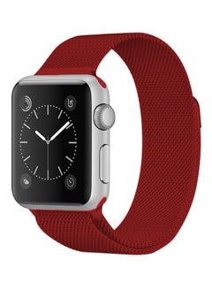 TraMx Replacement Band For Apple Watch Series 1/2/3 38mm Red  - Image 2
