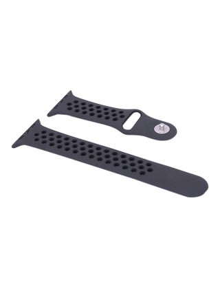Replacement Band For Apple Watch Series 1/2/3 42mm Black - v1528789527/N15067459A_1