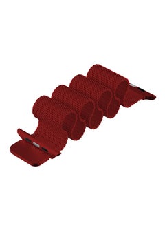 TraMx Replacement Band For Apple Watch Series 1/2/3 38mm Red  - Image 4