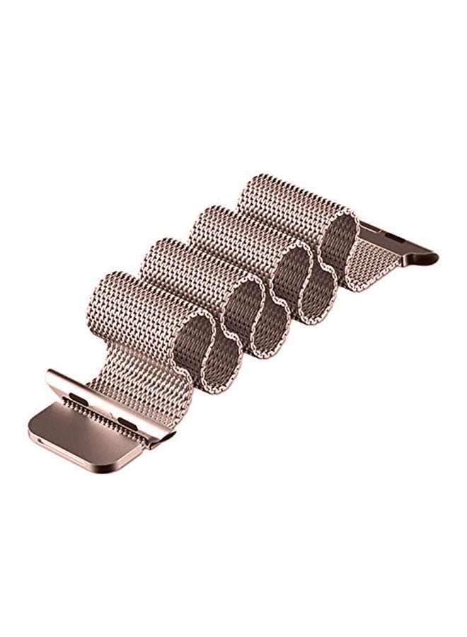 TraMx - Replacement Band For Apple Watch Series 1/2/3 38mm Rose Gold - Image 1