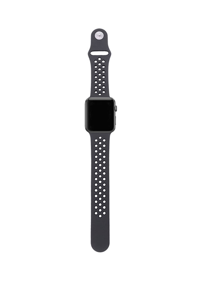 Replacement Band For Apple Watch Series 1/2/3 42mm Black