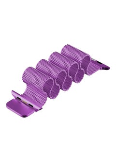TraMx Replacement Stainless Steel Band For Apple Watch Series 1/2/3 42mm Purple  - Image 4