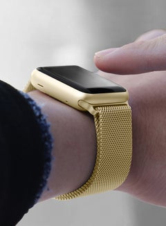 TraMx Replacement Band For Apple Watch Series 1/2/3 42mm Gold  - Image 5