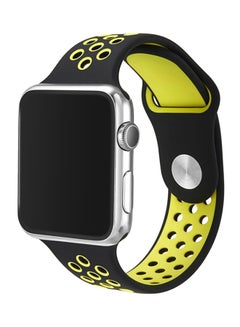 XC056 Replacement Band For Apple Watch 38mm Black/Green - v1528789954/N15067444A_2