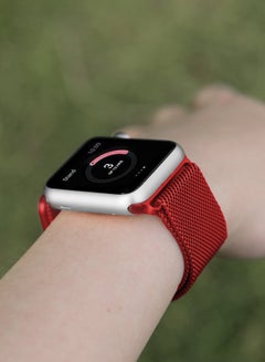 TraMx Replacement Band For Apple Watch Series 1/2/3 38mm Red  - Image 5