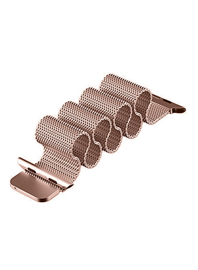 TraMx - Replacement Band For Apple Watch Series 1/2/3 38mm Rose Gold - Image 1