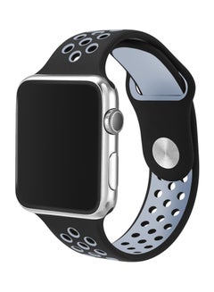 TraMx Replacement Band For Apple Watch Series 1/2/3 42mm Black/Grey  - Image 2