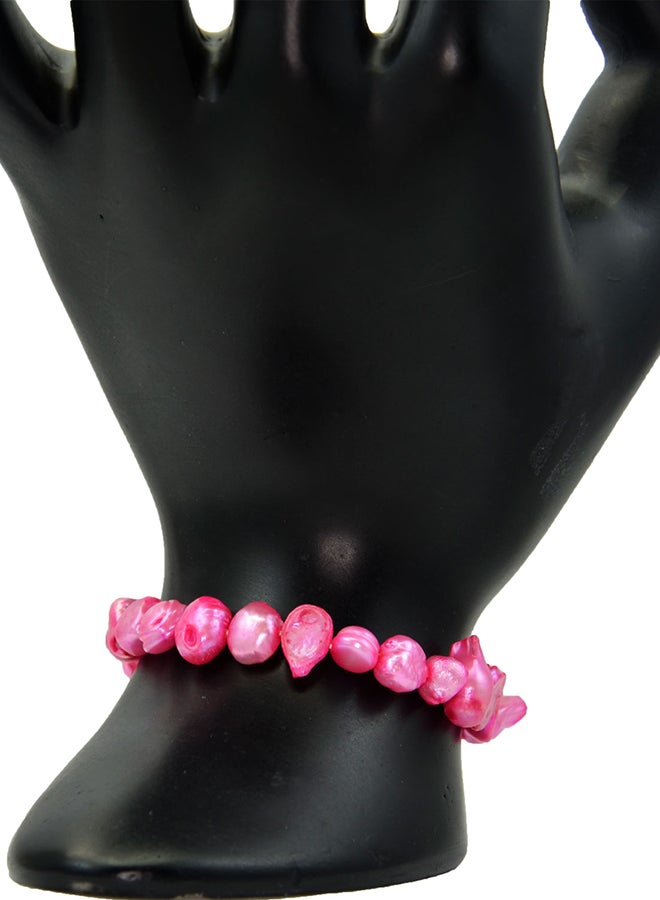 Vera Perla - Pearls Elastic Bracelet - Image 1