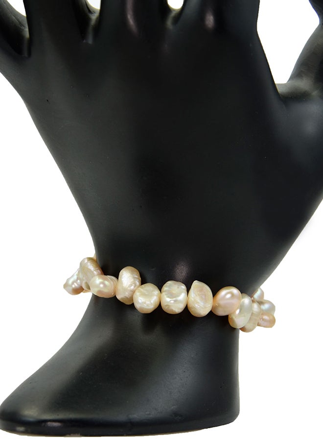 Pearl Beads Elastic Bracelet