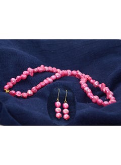 Vera Perla Set of 2 Pearl Beads Necklace and Earrings  - Image 4