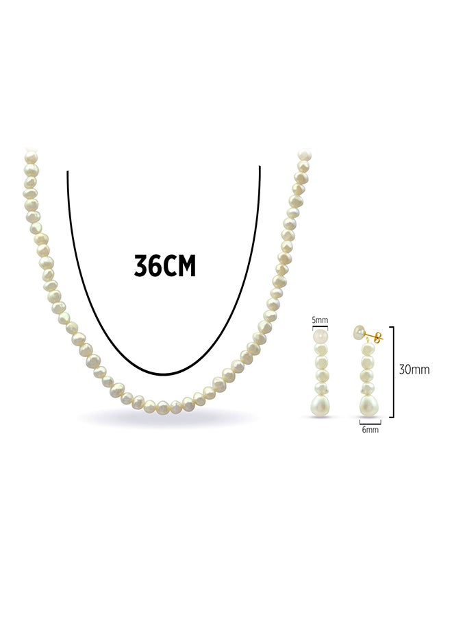 Vera Perla - Pearls Jewellery Set - Image 1