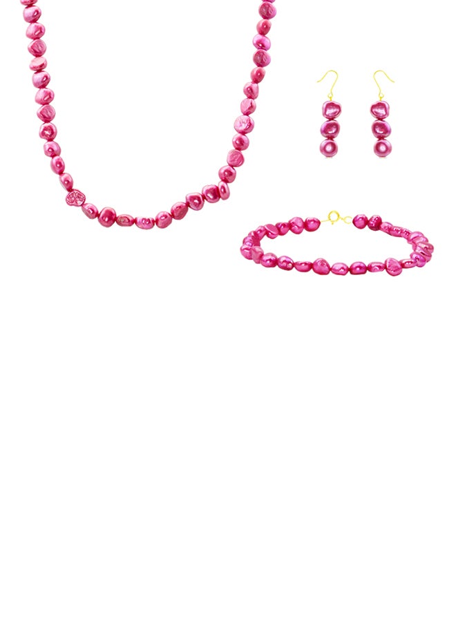 فيرا بيرلا طقم مجوهرات من اللؤلؤ - Image 1