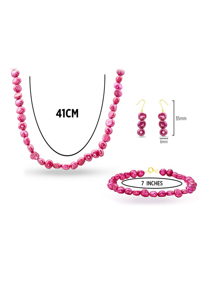 فيرا بيرلا طقم مجوهرات من اللؤلؤ - Image 2