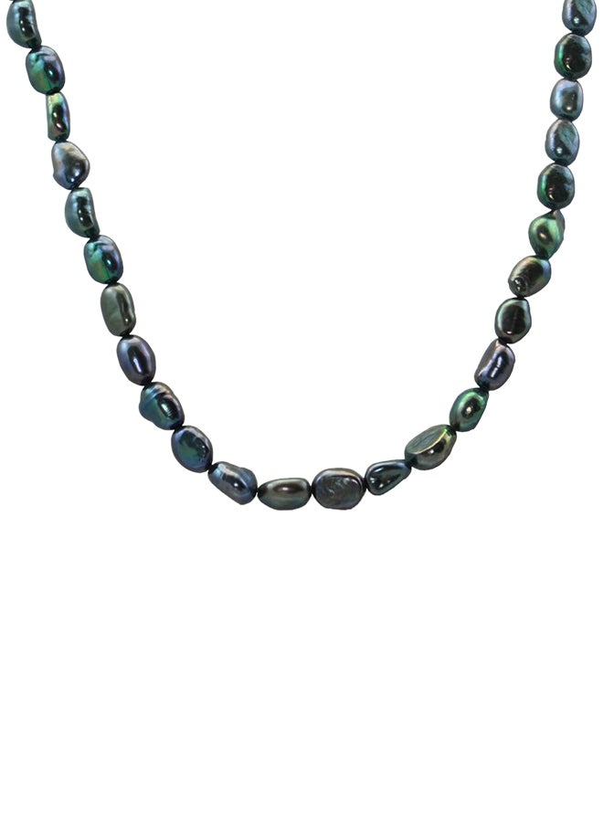 فيرا بيرلا قلادة من الذهب عيار 10 قراريط مرصعة بحبيبات اللؤلؤ - Image 1