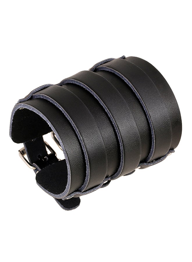 Leather Cuff Bracelet  - Image 1