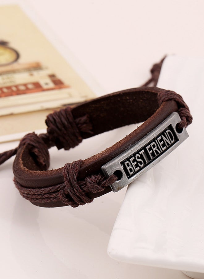 Leather Best Friend Vintage Bracelet - Image 2