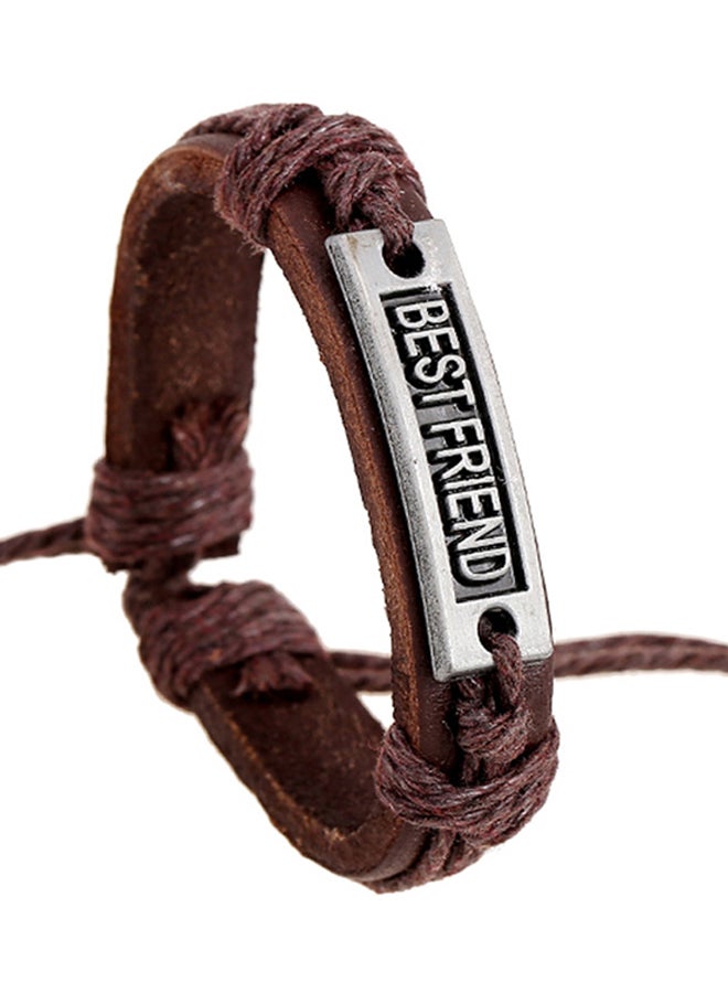 Leather Best Friend Vintage Bracelet - Image 1