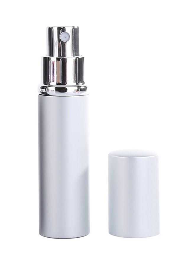 ماركة غير محددة - زجاجة عطر قابلة لإعادة التعبئة أبيض/فضي - Image 1