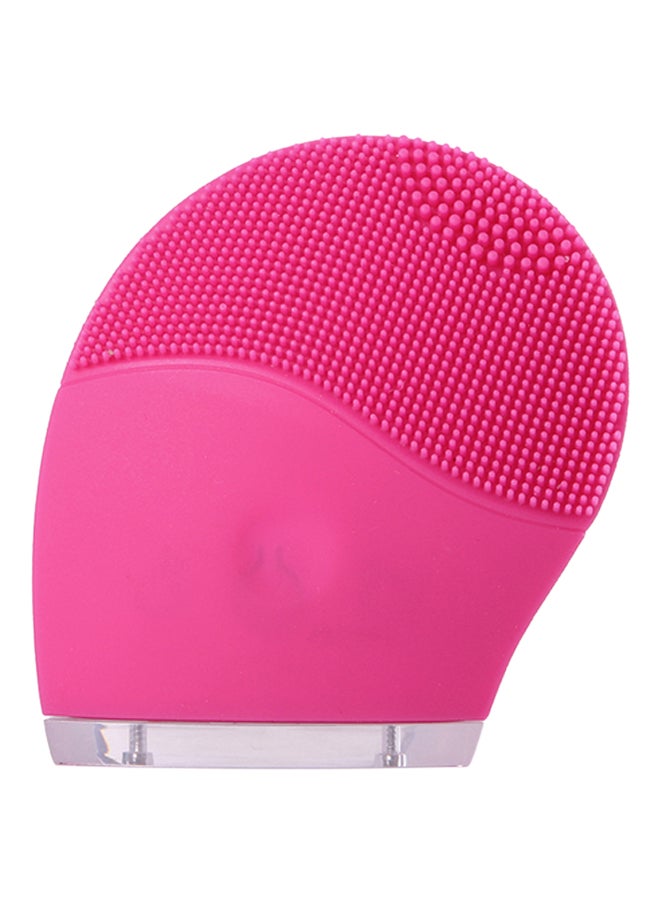 Generic Electric Facial Cleansing Brush Massager Pink 