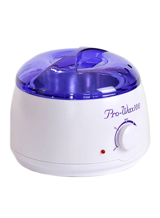 Wax Heater White/Blue - Image 1
