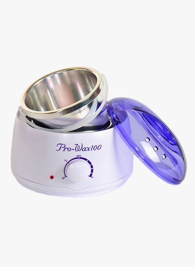 Wax Heater White/Blue - Image 2
