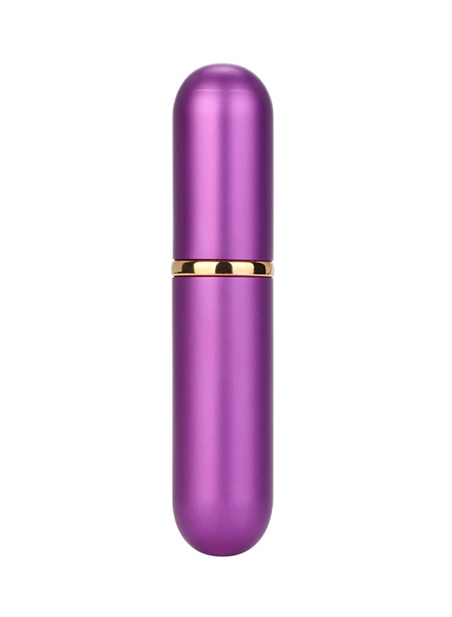 Refillable Perfume Bottle Purple/Gold 5ml - Image 1