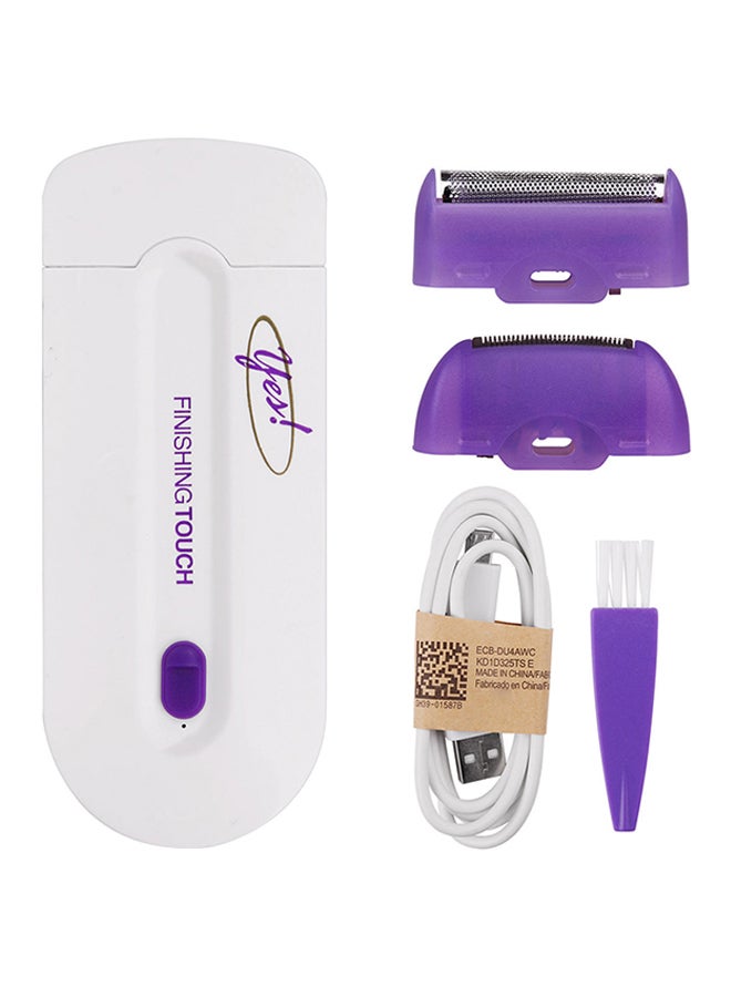 Multi-Functional Hair Trimmer White/Purple