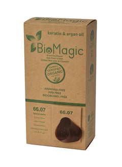 Hair Color Cream with Keratin & Argon Oil 66.07 Chocolate Brown