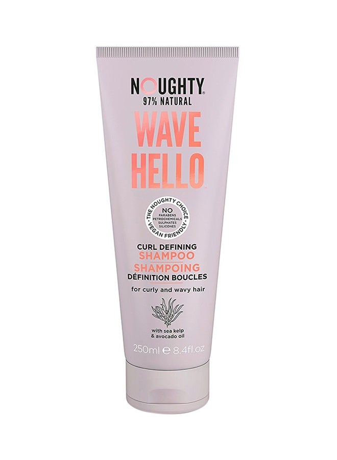 NOUGHTY - Wave Hello Curl Defining Shampoo 250ml - Image 1