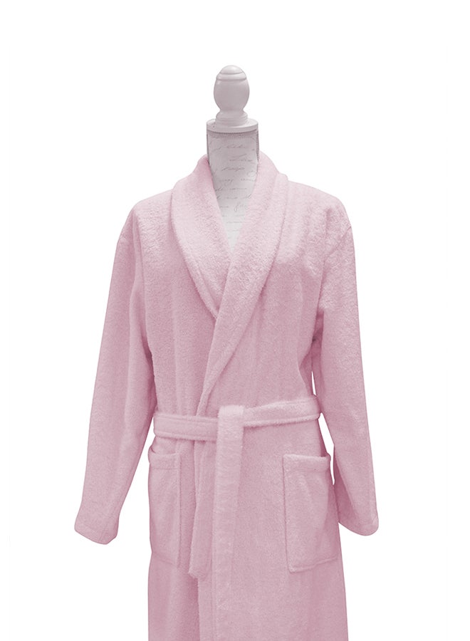 Casa Comfort Solid Bathrobe Pink